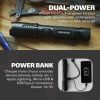 LED Rechargeable Flashlight - Power Bank,