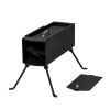 Camping rocket stove picnicking or fishing
