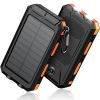 USB Solar Charging with Flashlight