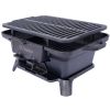 Oval Cast Iron Outdoor, Portable Charcoal Grill