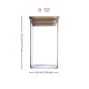 Glass Spice Jars