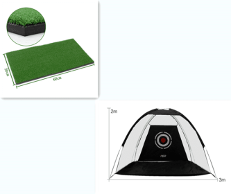 Golf Practice Training Equipment (Option: 3m Black set)