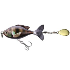 Fish Floating Tractor Luya Bait (Option: 03 color OPP bag-Small goldfish)