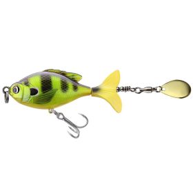 Fish Floating Tractor Luya Bait (Option: 04 color OPP bag-Small goldfish)