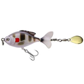 Fish Floating Tractor Luya Bait (Option: 05 color OPP bag-Small goldfish)