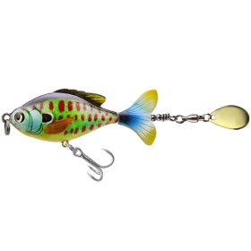 Fish Floating Tractor Luya Bait (Option: 01 color OPP bag-Small goldfish)
