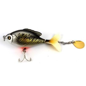 Fish Floating Tractor Luya Bait (Option: 10color OPP bag-Small goldfish)