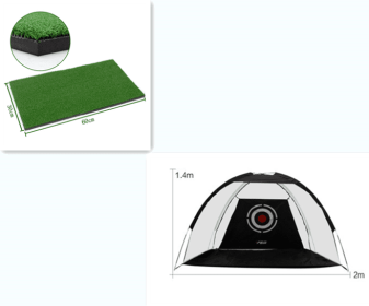 Golf Practice Training Equipment (Option: 2m Black set)