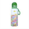Golf Pattern Straw Lid Water Bottle