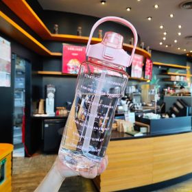 2L Sports Water Bottle (Color: Pink)