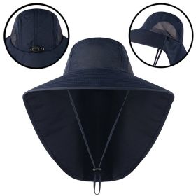 UV Protection Neck Cover (Color: Navy)