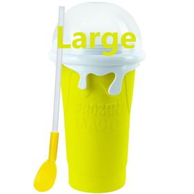 Homemade Juice Water Bottle (Color: Large yellow)