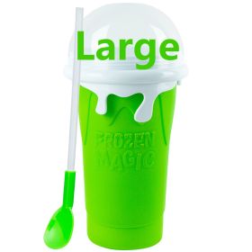 Homemade Juice Water Bottle (Color: Large green)