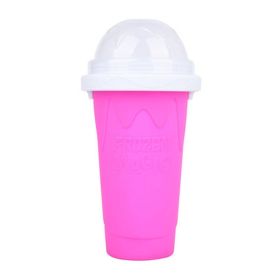 Homemade Juice Water Bottle (Color: Pink)