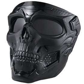 Tactical Skull Mask (Color: Black)