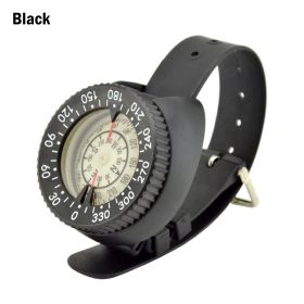 50m/164.04ft Waterproof Diving Compass (Color: Black)