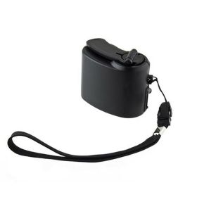 USB Hand Crank Phone Charger/ Emergency Generator (Color: Black)