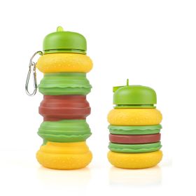 550ML Collapsible Water Bottles (Capacity: 550ML, Color: B)