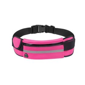 Unisex Sports Fanny Pack (Color: Pink)