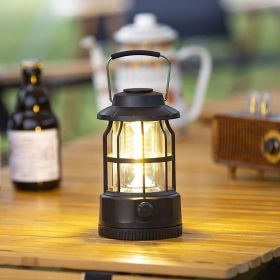 NEW Retro Camping Lights; (Color: L801B-Black)