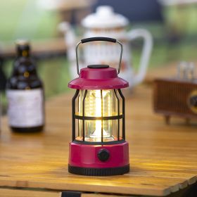 NEW Retro Camping Lights; (Color: L801B-Red)