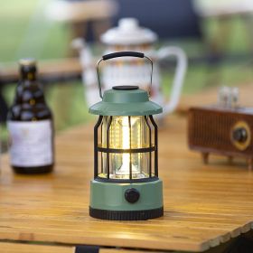 NEW Retro Camping Lights; (Color: L801B-Green)