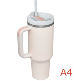 40 oz. Thermos Handle Water Glass With Lid (Capacity: 1200ml, Color: A4)