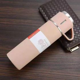 1pc/1Set Stainless Steel Thermal Cup (Color: Nordic Pink Single Cup)