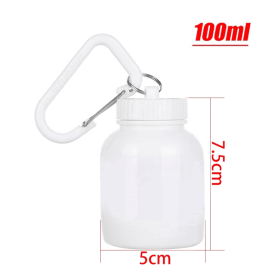 Mini Portable Protein Powder Bottles (Color: 100ml-02)