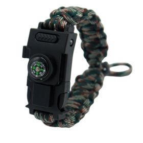 Outdoor Camping Bracelet For Survival (Color: Mountain camouflage)