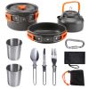Outdoor pots and pans set
