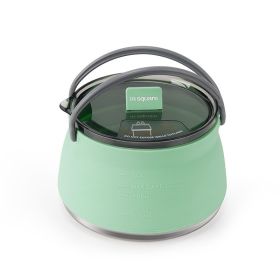 cassette cooker cookware (Color: Silicone cookware-green)