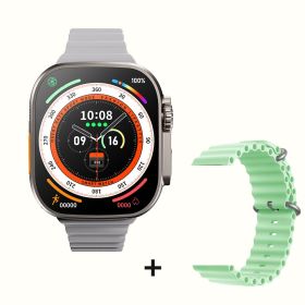Ultra Smart Watch Series 8 (Color: Gold add green)