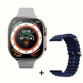 Ultra Smart Watch Series 8 (Color: Gold add blue)