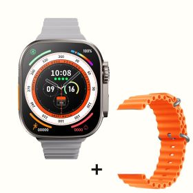 Ultra Smart Watch Series 8 (Color: Gold add orange)