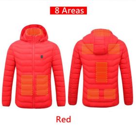 Men 9 Areas Heated Jacket (size: M)