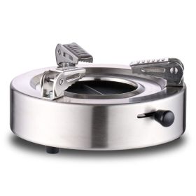 Portable Stove for Camping (Color: Silver)