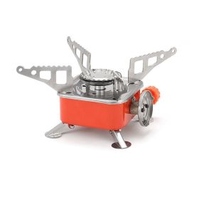 Outdoor Foldable Cooker (Color: Orange)