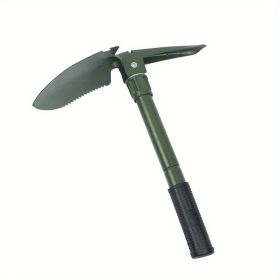 1pc Portable Camping Shovel (Color: Green)