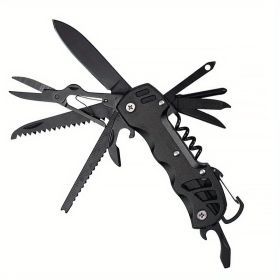 Multifunctional Pocket Knife Set (Color: Black)