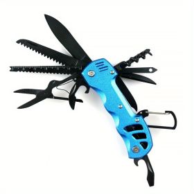 Multifunctional Pocket Knife Set (Color: Blue)