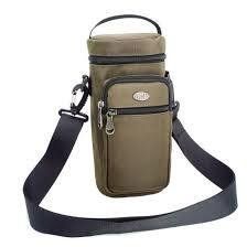 Tactical Molle Water Bottle Pouch (Color: Brown)
