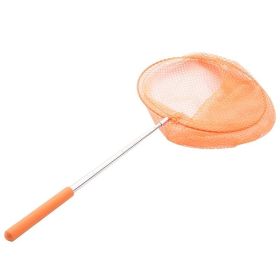 1pc Stainless Steel Nylon Net; (Color: Orange)