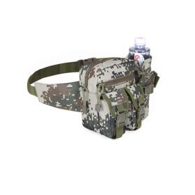 Tactical Waist Bag/ Water Bottle Holder (Color: Camouflage)