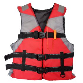 1pc Adult Portable Breathable Vest; (Color: Red)