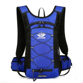 Hydration Pack Backpack For outdoor activities (Color: Blue)