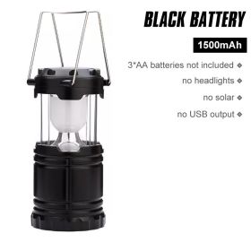 Solar LED Portable Camping Light (Ships From: CN)