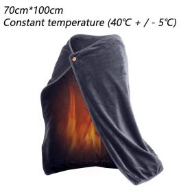 USB Winter  Protection Body Warmer Heated  Plush Blanket  Outdoor Office Home (Color: constant temperature)