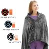 USB Winter  Protection Body Warmer Heated  Plush Blanket  Outdoor Office Home