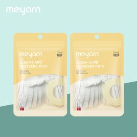 Mint Dental Floss Picks (Quantity: 2 packs, Flavor: original)